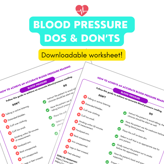 Blood Pressure Dos & Don'ts