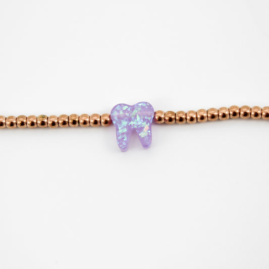 Lilac Rose Gold Opal Bracelet