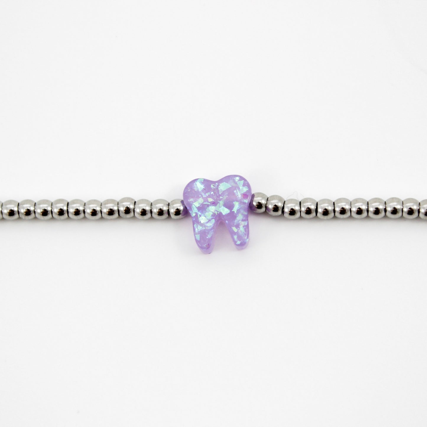 Lilac Silver Opal Bracelet