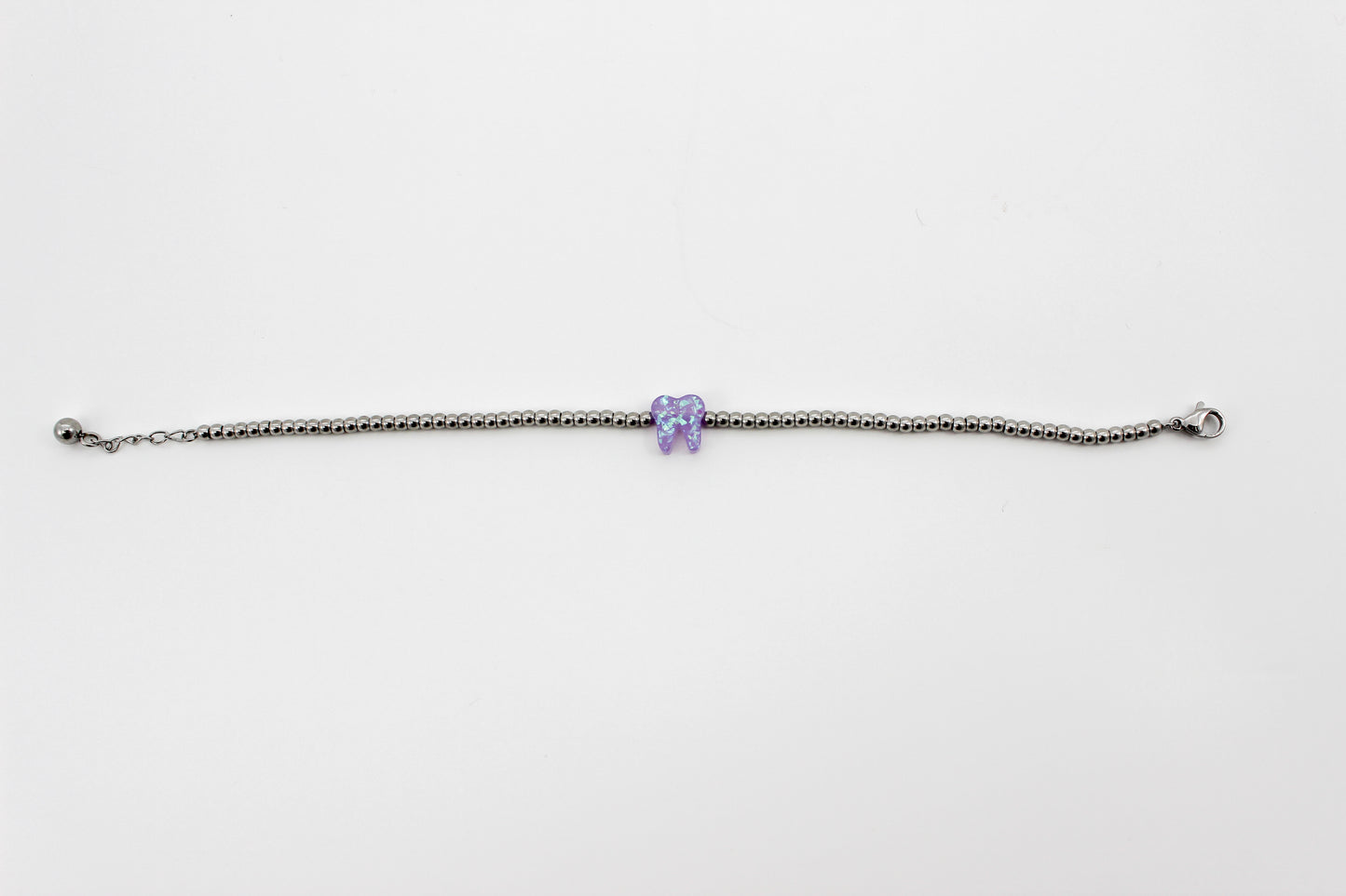 Lilac Silver Opal Bracelet