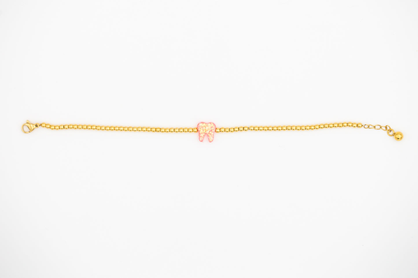 Royal Pink Gold Opal Bracelet - Toothlife