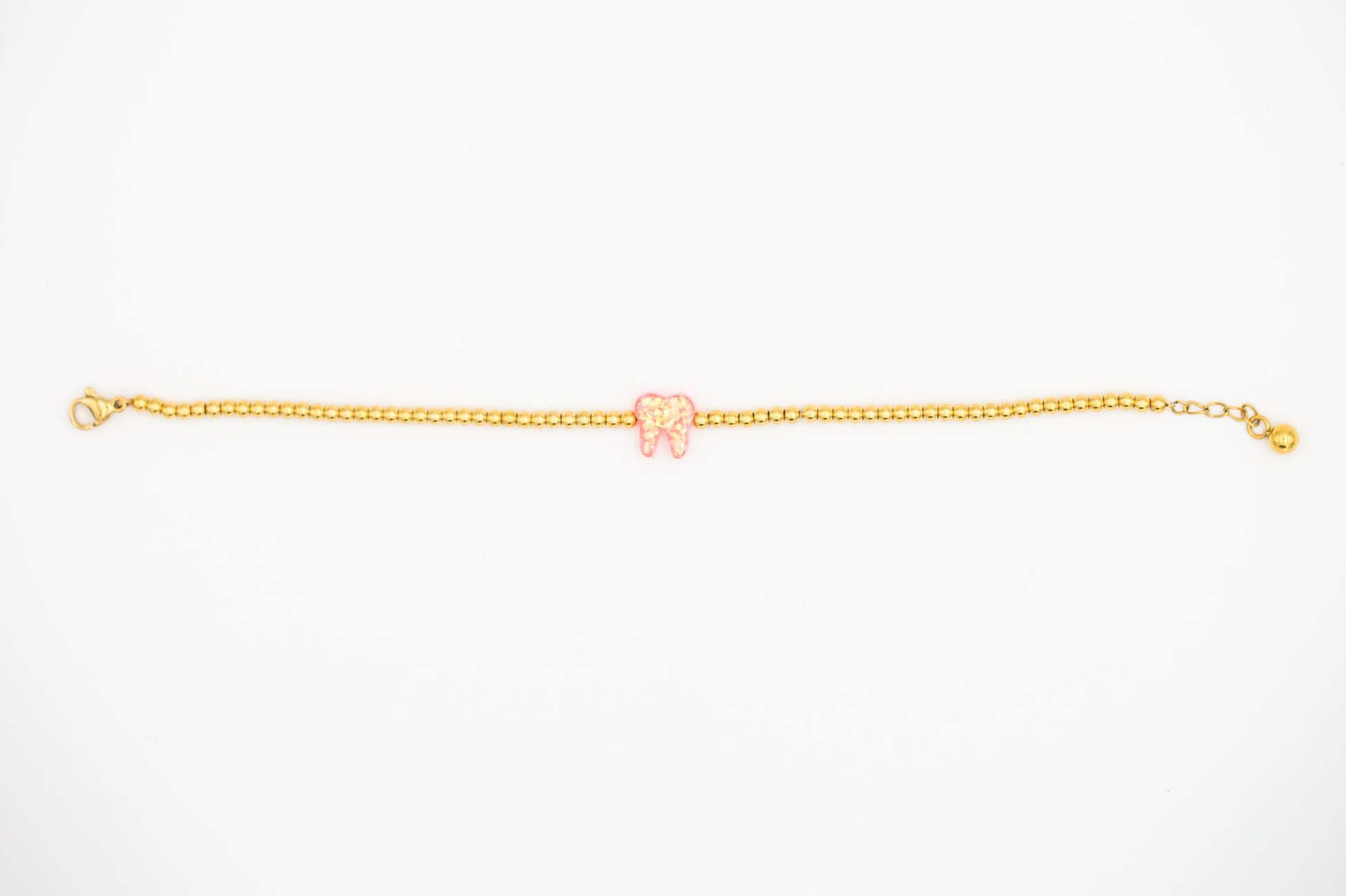 Royal Pink Gold Opal Bracelet - Toothlife